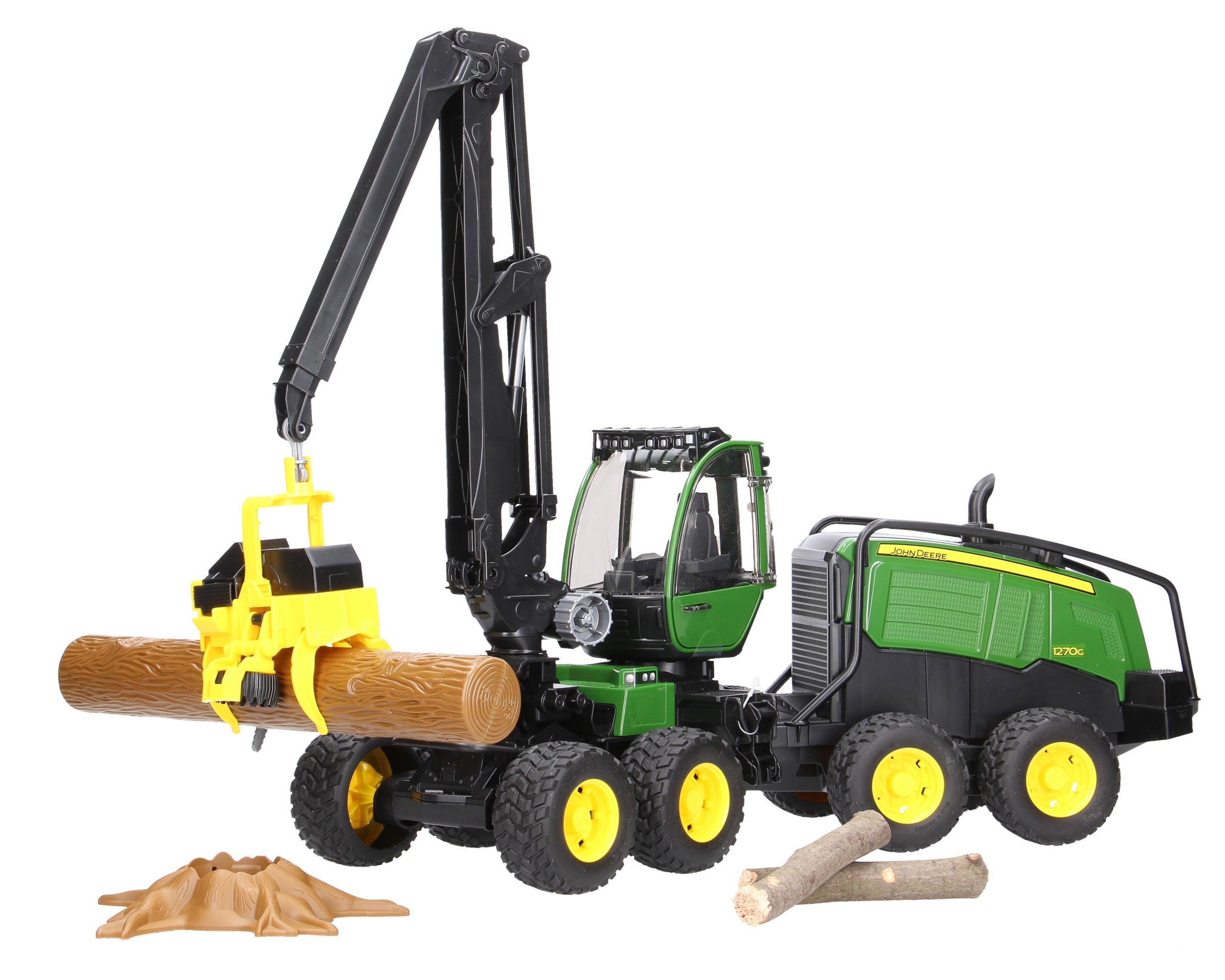 Bruder Traktor J.D. sa kasikom za drva