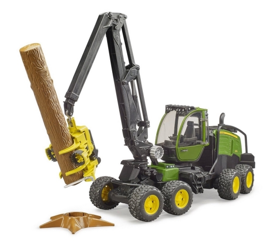 Bruder Traktor J.D. sa kasikom za drva