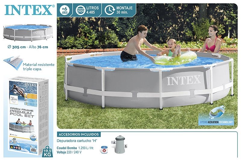 INTEX Bazen 305 x 76 (26702) Prism Frame