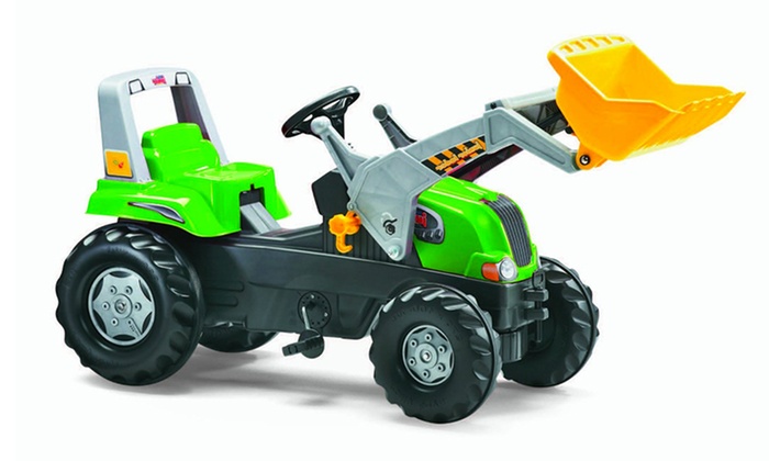ROLLY TOYS Traktor sa kasikom i prikolicom