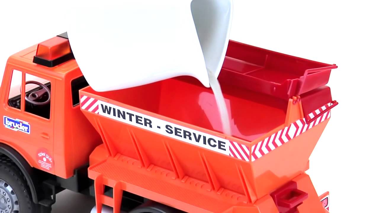 Bruder Kamion Unimog Winter Service